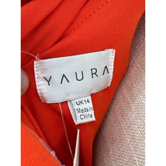 Yaura Ameerah Dress in Orange US size 10 - Picture 11 of 14